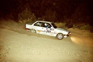 Kyle Childers / Mike Kelly BMW 325iX on SS1, Mayer South.