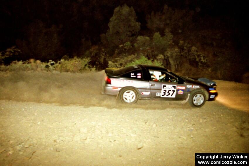 Chris Burns / Brad Boli Eagle Talon on SS1, Mayer South.