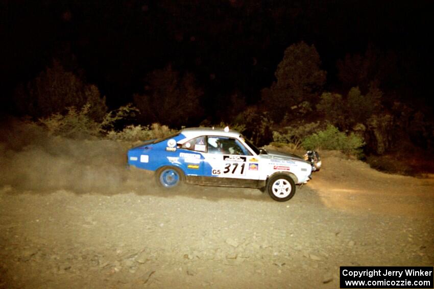 John Shults / Doug Mitchell Mazda RX-3 on SS1, Mayer South.