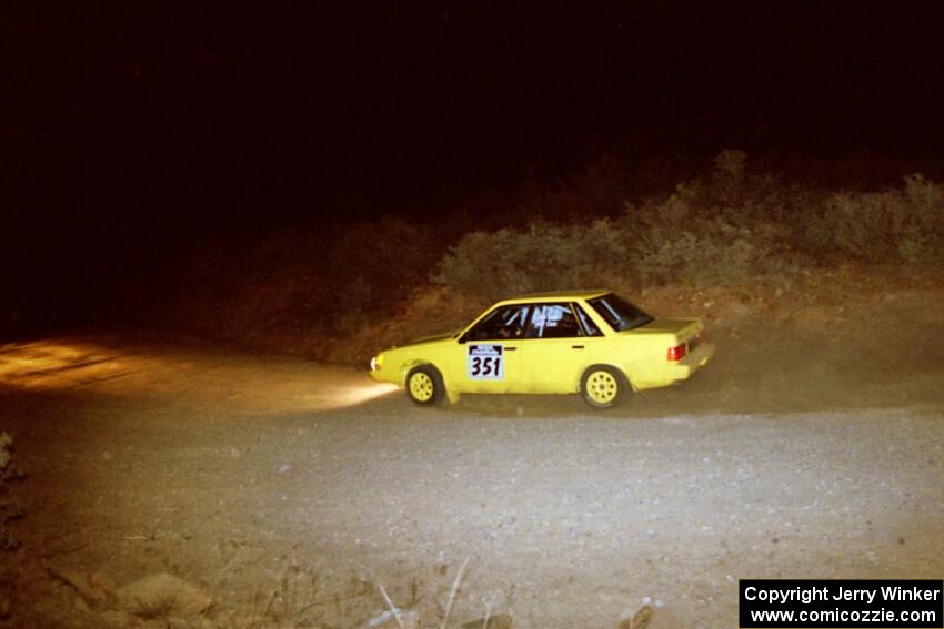 Scott Clark / Tamara Clark Subaru RX on SS1, Mayer South.