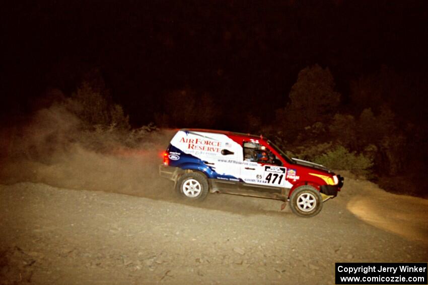 Greg Pachman / Ray Summers Ford Escape on SS1, Mayer South.