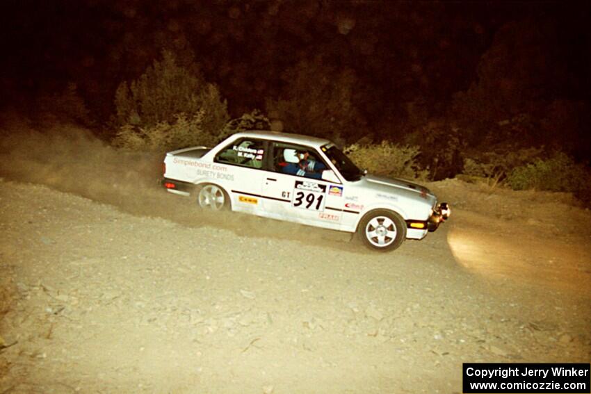 Kyle Childers / Mike Kelly BMW 325iX on SS1, Mayer South.