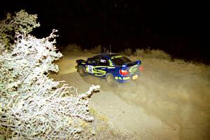 Mark Lovell / Mike Kidd Subaru WRX on SS4, Mayer North.