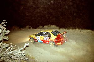 Steve Gingras / Bill Westrick Subaru Impreza 2.5RS on SS4, Mayer North.