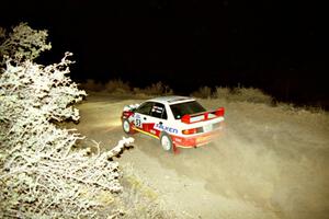 Tony Takaori / Ken Cassidy Mitsubishi Lancer Evo III on SS4, Mayer North.