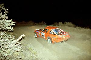 Andrew Havas / John Allen Mazda RX-7 on SS4, Mayer North.