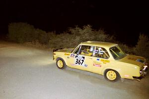 Rich Byford / Fran Olson BMW 2002 on SS4, Mayer North.