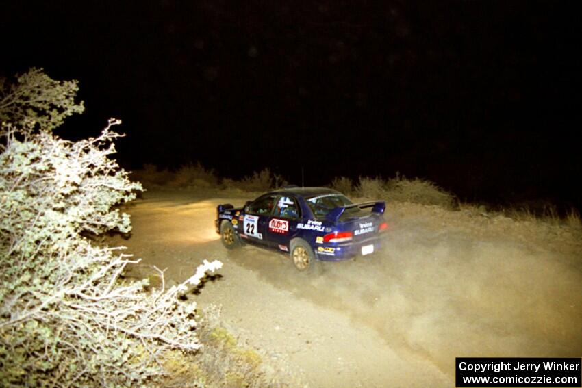 Ralph Kosmides / Joe Noyes Subaru WRX STi on SS4, Mayer North.