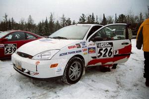Ken Kovach / Dave Bruce Ford Focus at parc expose in Atlanta before the start.