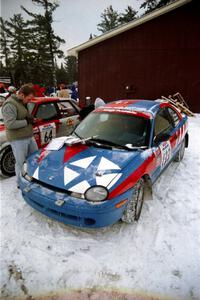 Tom Young / Jim LeBeau Dodge Neon ACR and Sylvester Stepniewski / Adam Pelc Audi 4000 Quattro at parc expose.