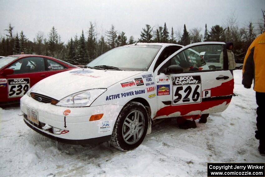 Ken Kovach / Dave Bruce Ford Focus at parc expose in Atlanta before the start.