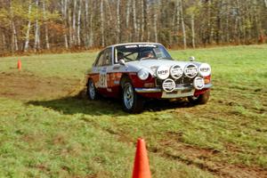 Phil Smith / Dallas Smith MGB-GT on SS1, Casino.