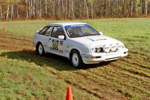 Colin McCleery / Jeff Secor Ford Sierra XR4Ti on SS1, Casino.