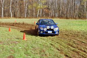 Doug Havir / Scott Putnam Subaru WRX on SS1, Casino.