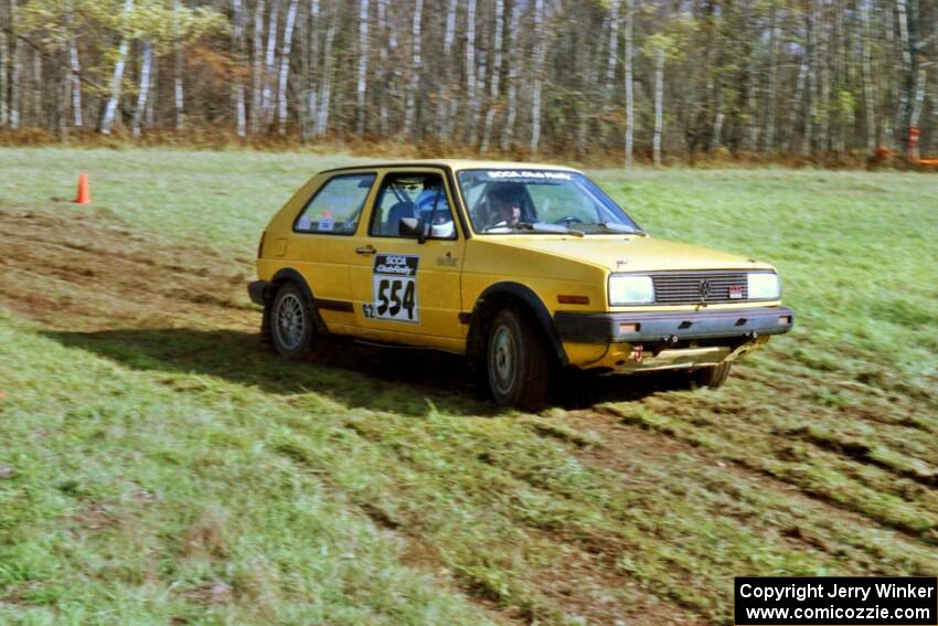 Mark Buskirk / Paul Fernandez VW GTI on SS1, Casino.