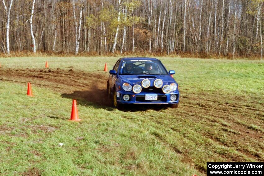 Doug Havir / Scott Putnam Subaru WRX on SS1, Casino.