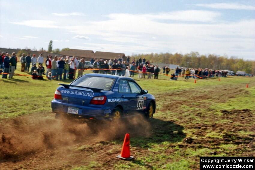 Doug Havir / Scott Putnam Subaru WRX on SS1, Casino.