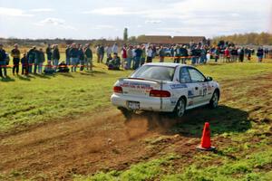 Greg Healey / John MacLeod Subaru Impreza on SS1, Casino.