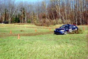 James Robinson / Jim Newton Honda Civic on SS1, Casino.