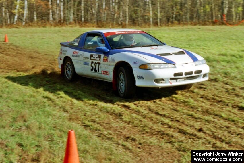 Chris Gilligan / Joe Petersen Mistubishi Eclipse GSX on SS1, Casino.