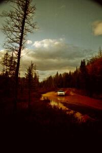 Dan Malott / Matt Malott Eagle Talon at the midpoint water crossing on SS2, Herman.