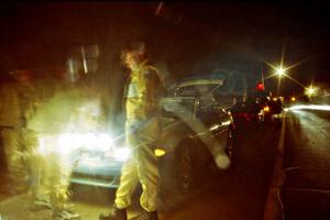 Mike Bodnar / D.J. Bodnar Eagle Talon at Kenton service.