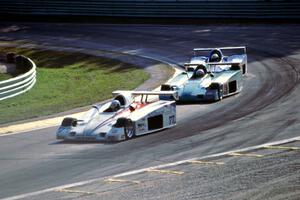 The Shelby Can-Am cars of Augie Pabst III, Richie Hearn and Robert Amren.