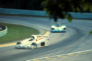 The Shelby Can-Am cars of Augie Pabst III and Richie Hearn.