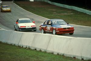 Mark Youngquist's Nissan Sentra SE-R and Michael Sturm's Honda Prelude