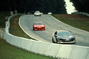 Lou Gigliotti's, Victor Sifton's and Bill Cooper's Chevy Camaros