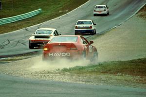 Jody Lift's Honda Prelude goes off at turn 5.