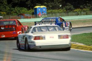 Ron Fellows' Ford Mustang, Tom Juckette's Chevy Beretta and Dick Danielson's Chevy Camaro