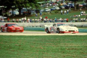 Bob Patch's Chevy Camaro and Jim Trotnow's Chevy Beretta