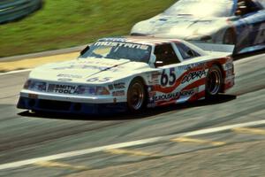 Jim Stevens' Ford Mustang and Irv Hoerr's Chevy Camaro