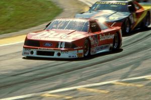 Jerry Clinton's Ford Mustang and Phil Bartelt's Ford Mustang
