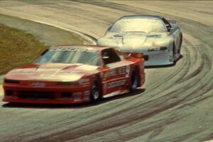 Bobby Archer's Dodge Daytona and Irv Hoerr's Chevy Camaro