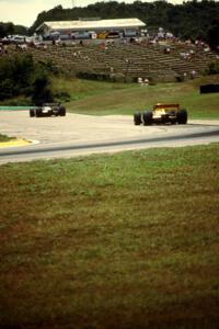 Scott Goodyear's Lola T-93/06/Ford Cosworth XB and Raul Boesel's Lola T-93/06/Ford Cosworth XB