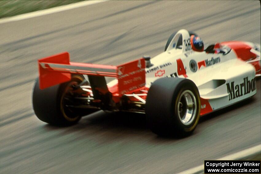 Emerson Fittipaldi's Penske PC-22/Chevy