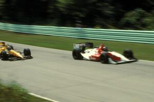 Willy T. Ribbs' Lola T-92/00/Ford Cosworth XB and Raul Boesel's Lola T-93/06/Ford Cosworth XB