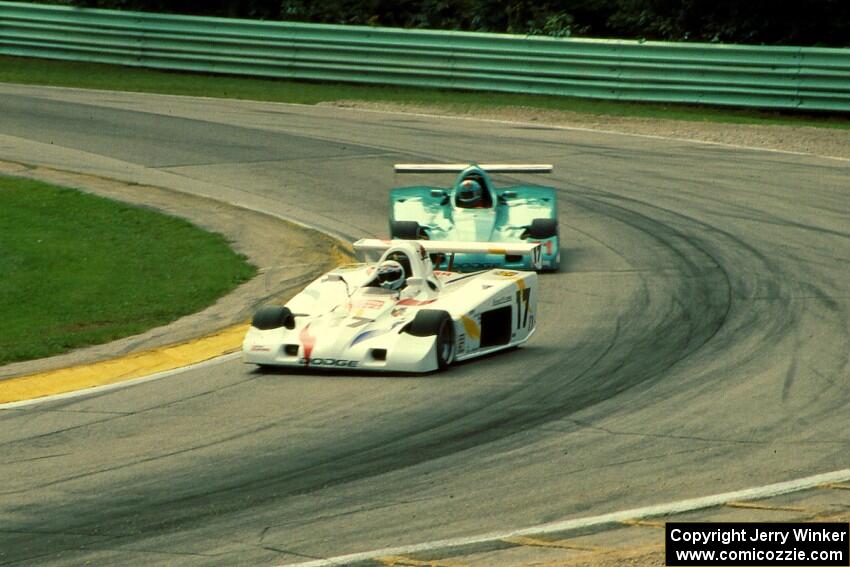 The Shelby Can-Am cars of Dick Downs and Bennett Dorrance.