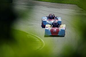 David Glodowski's Spec Racer Ford and Sven Mueller's Spec Racer Ford