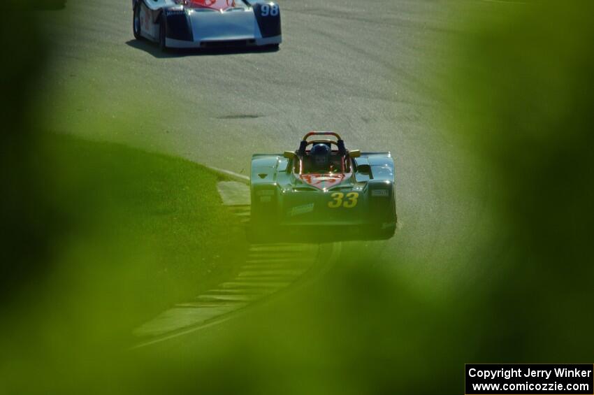 Andrea King's Spec Racer Ford 3 and Craig Wheatley's Spec Racer Ford