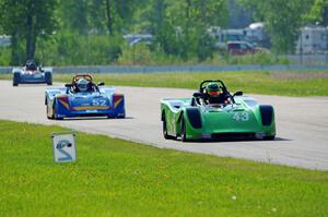 Greg Eick's and Jim Nash's Spec Racer Ford 3s