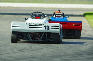 Reid Johnson's and Martin Wiedenhoeft's Spec Racer Ford 3s