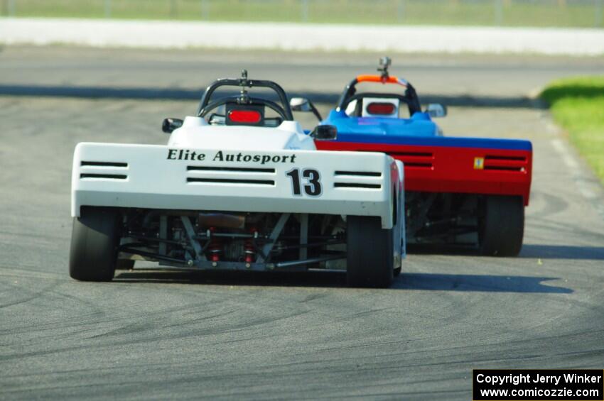 Reid Johnson's and Martin Wiedenhoeft's Spec Racer Ford 3s