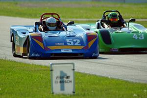 Jim Nash's and Greg Eick's Spec Racer Ford 3s