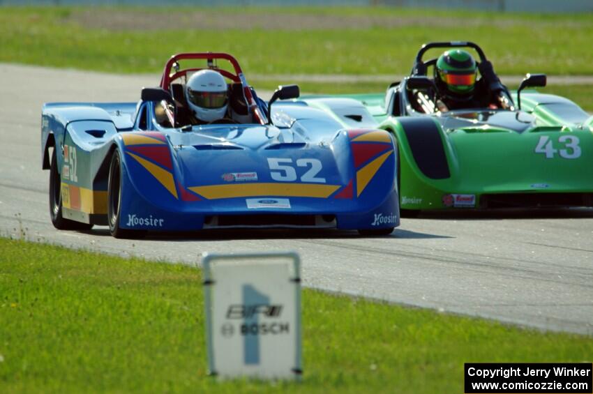 Jim Nash's and Greg Eick's Spec Racer Ford 3s