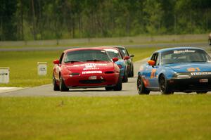 Gordon Kuhnley's and Andrew Jenkins' Spec Miata Mazda Miatas