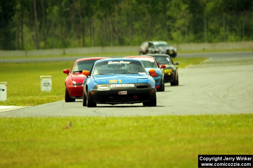 Gordon Kuhnley's and Andrew Jenkins' Spec Miata Mazda Miatas