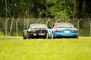 Greg Youngdahl's and Rick Buan's Spec Miata Mazda Miatas